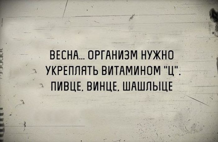 Цитаты про весну смешные