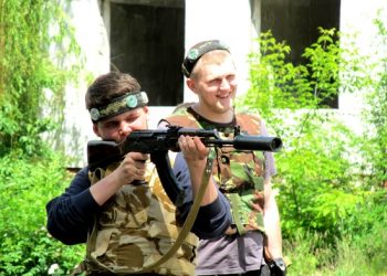 Лазертаг в Киеве фото